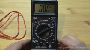 Обзор мультиметра DT890B+(1-я часть)