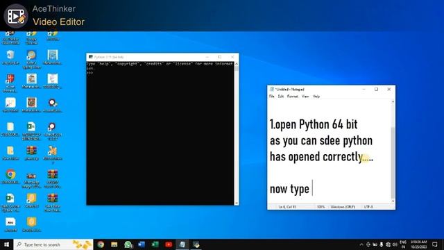 HOW TO PRINT HELLO WORLD IN PYTHON 3.1