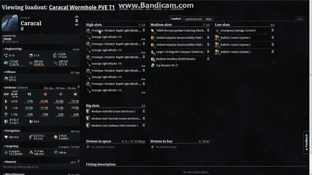 EVE Online -  Фитинг кораблей с помощью сервиса Osmium