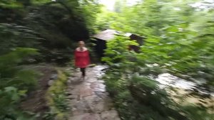 Потоп в Сочи, Дагомыс, Солохаул, мужской монастырь. Святой источник.