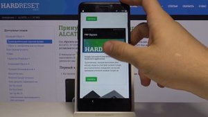 Как обойти блокировку FRP на Alcatel 3V — Сброс Google защиты