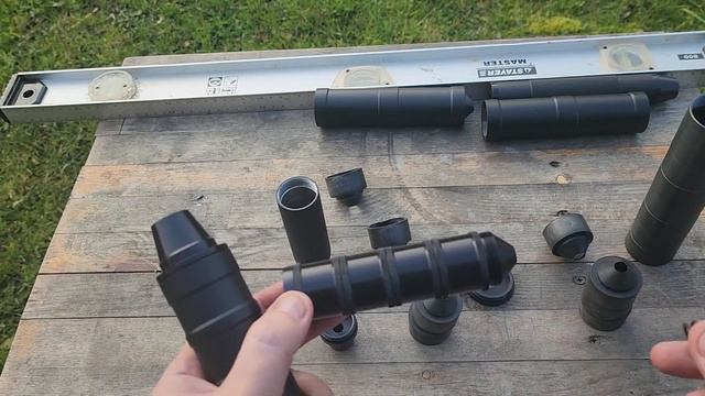 Саундмодератор для пневматических винтовок. смотреть онлайн