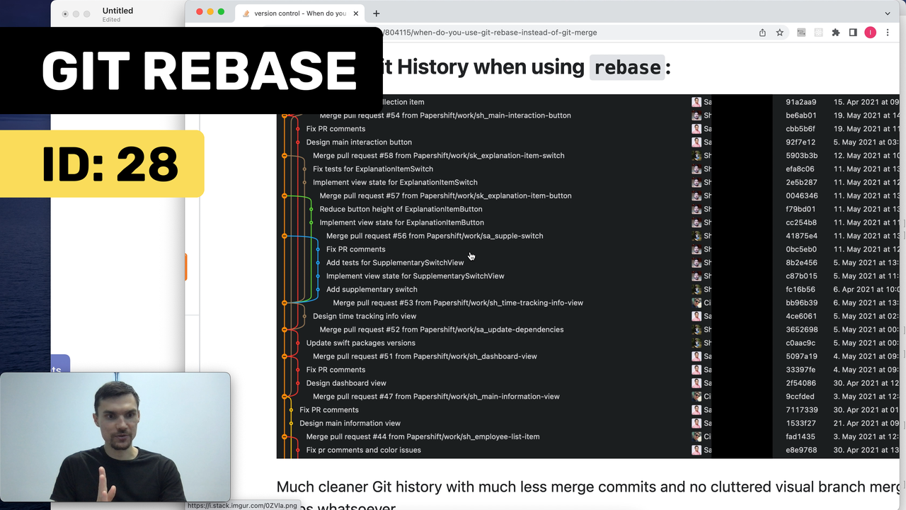 Git rebase. Git rebase как работает. Git rebase vs merge разница. Git merge rebase разница.