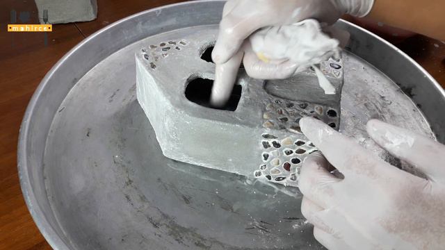 Yap sat: Ev şeklinde beton mumluk yapımı / Beton obje yapımı / Mumluk yapımı / Kendin yap projeleri смотреть онлайн