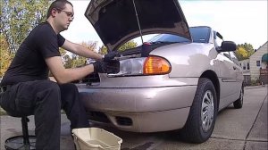 Headlight lens restoration Ford Windstar