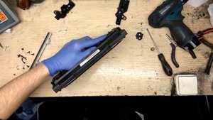 Заправка картриджа Samsung ML-1210 // Cartridge refill Samsung ML-1210