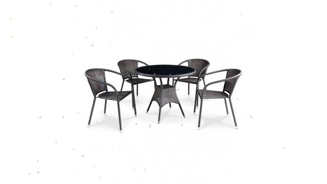 Комплект мебели 4+1 (Афина) обзор T197A/Y-137B бренд Афина производитель Афина-Мебель (Россия) смотреть онлайн