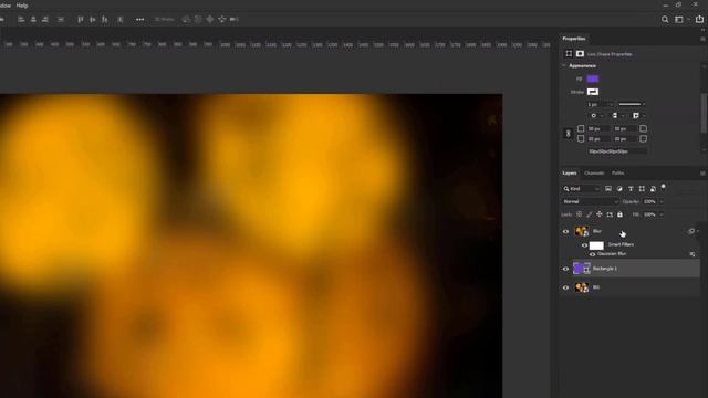 Glass Morphism in Photoshop - Photoshop Tutorial - UI Design Trend 2021