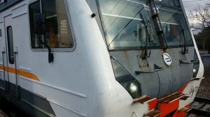 ЭД4М-0473 ЦППК Перекраска Наше Подмосковье На станции Кунцево