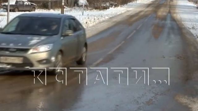 Новую технологию ремонта дорог опробовали в Лысковском районе смотреть онлайн