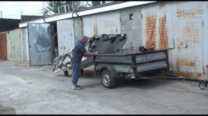 Прицеп для лодок версия №2 с лебедкой