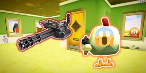 Я нашёл КРУТОЙ МИНИГАН! ? ~Chiken gun~