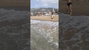 Турция, Алания, пляж, Клеопатра. Конец октября.