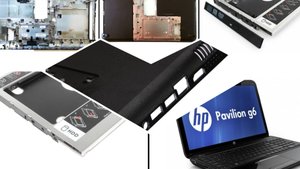 Как поменять поддон на Ноутбук HP Pavilion g6-2165sr