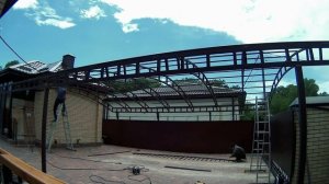 Полукруглый навес (часть 3)