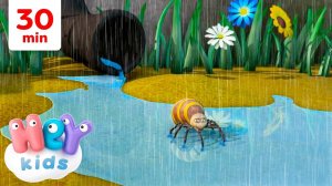¡ Incy Wincy Araña ! | Canción de Animales para Niños | HeyKids - Canciones infantiles