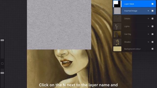 Adding a paper texture in Procreate смотреть онлайн