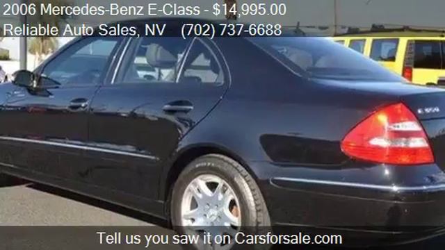2006 Mercedes-Benz E-Class E350 Sedan for sale in Las Vegas, смотреть онлайн
