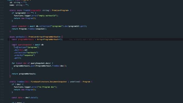 Typescript Classes in Cloud Functions using Firebase Firestore