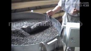 Комплект оборудования жаровня для жарки семечек, орехов, сои