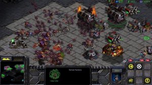 Mengsk Abandons Kerrigan to the Zerg, Stacraft 2 Cinematic vs. Starcraft Remastered Gameplay