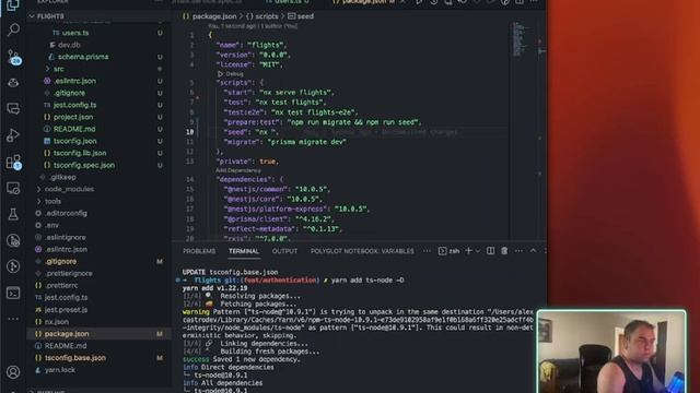 API NestJS - Pt3 - Authentication and NX 16