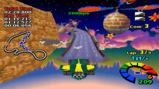 Motor Toon Grand Prix (PSX) Playthrough смотреть онлайн