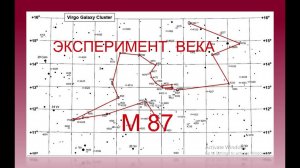 Выпуск 47. Вселенский эксперимент. Галактика М-87. 2020.г.