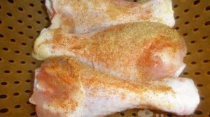 Куриные голени в итальянских травах с приправой на пару