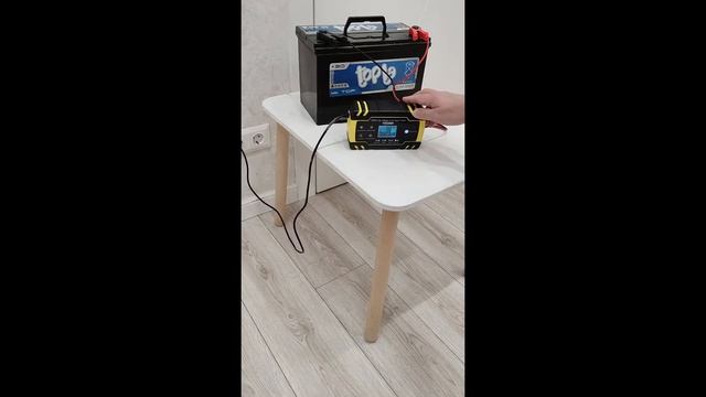 Автоматическое зарядное устройство для автомобильных аккумуляторов ANHTCzyx смотреть онлайн