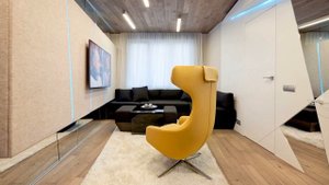 Отделка стен ламинатом - 10 ламинированных интерьеров