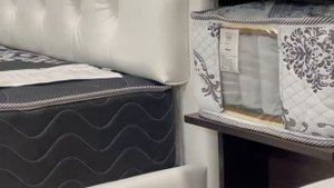 Высота (толщина) пружинного матраса для кровати. Как измерить, из чего складывается. Фабрика Дамаск