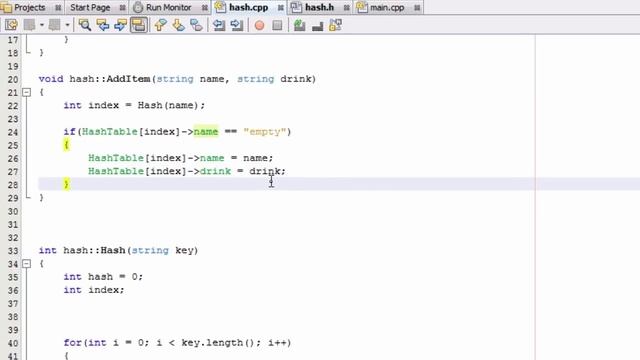 How to Create A Hash Table Project in C++ (Part 6) Add Item Function