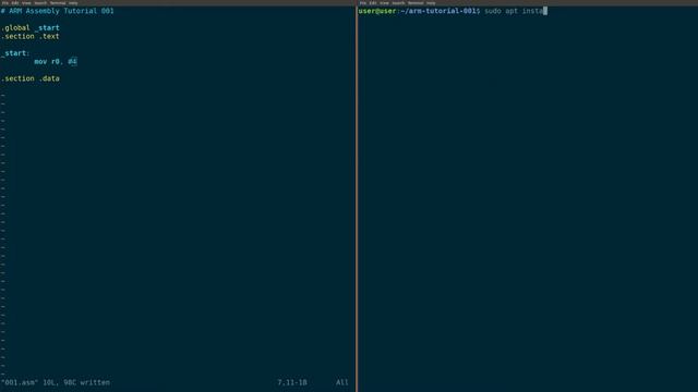 You Can Learn ARM Assembly Language in 15 Minutes | ARM Hello World Tutorial смотреть онлайн
