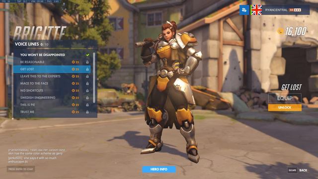 Overwatch | BRIGITTE LEGENDARY SKINS AND COSMETICS