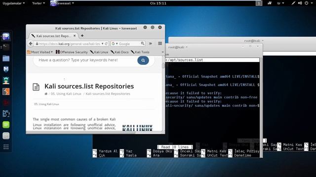 Kali Linux | Apt-Get Update Segmentation Fault (Güncelleme Sorunu) смотреть онлайн