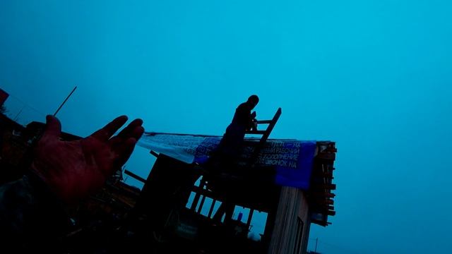 #65. Денег на профнастил нет/Уходим в зиму под банеры смотреть онлайн