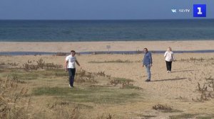 В Севастополе строительные отходы сгружают на пляже Любимовка