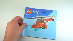 LEGO CITY 60281 Fire Rescue Helicopter - Speed Build - FixBricks