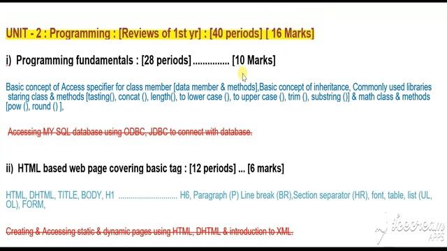 Chse +2 Second Year Information Technology New Syllabus 2021 | Exam Pattern And Marking Schemes