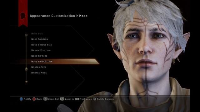 DAI: Attractive Elven Male Character Sliders