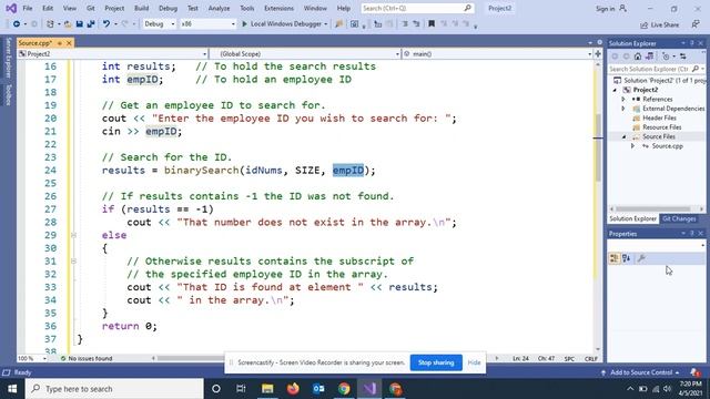 Binary Search Algorithm смотреть онлайн