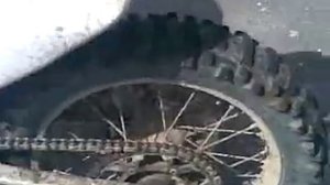 YAMAHA WR426F BURNOUT 4