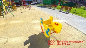 Качели на пружине 4132 от компании ООО "Детские площадки"