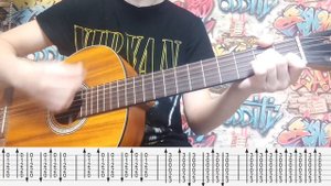 Nirvana-Pennyroyal Tea Разбор На Гитаре