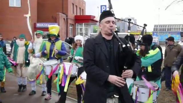 Парад в Туле ко Дню святого Патрика