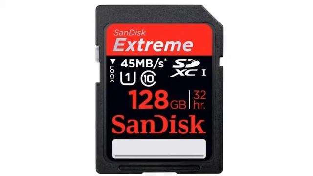 SanDisk Extreme 128GB UHS 1 смотреть онлайн