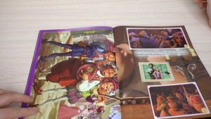 PANINI Рапунцель: Запутанная история - 2010г. Обзор собранной коллекции наклеек
