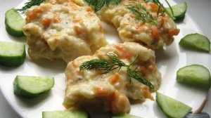 Минтай под маринадом