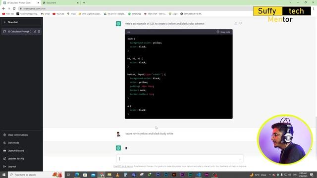An Introduction to ChatGPT || how to use ChatGpt || write simple code java html css || Urdu Hindi смотреть онлайн